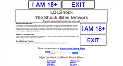 Desktop Screenshot of lolshock.com